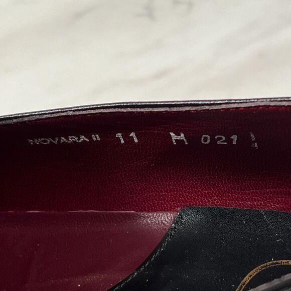 Mezlan Custom Novara II Mens Size 11 Black Leather Slip On Tassel Dress Loafers - Picture 8 of 8